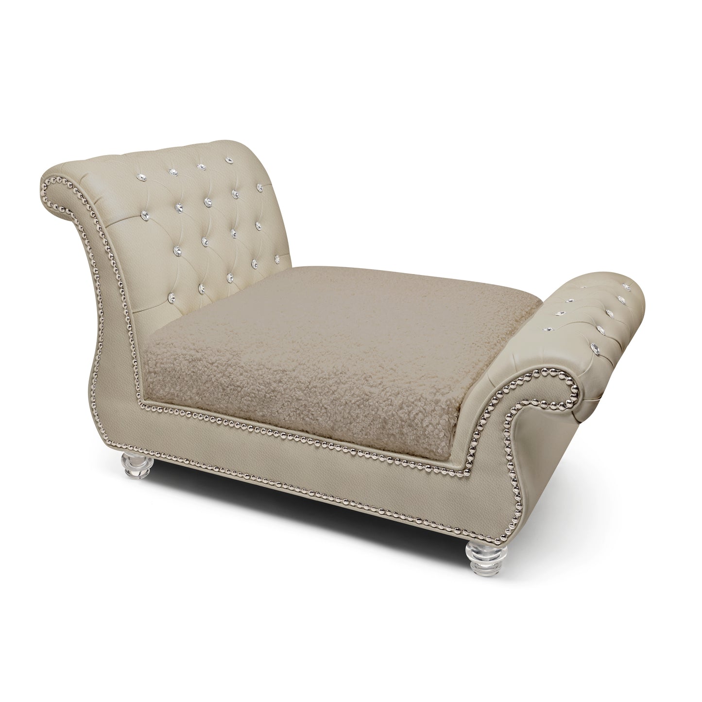 The Brigitte Sleigh Bed